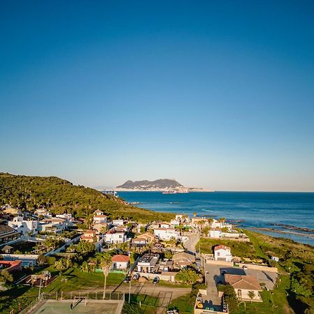Increible Villa De Madera Con Vistas Al Mar Algeciras Kültér fotó