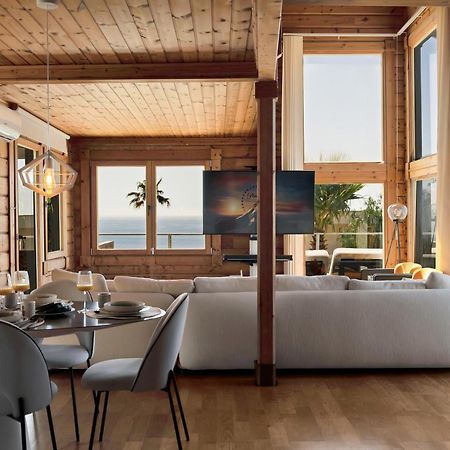 Increible Villa De Madera Con Vistas Al Mar Algeciras Kültér fotó
