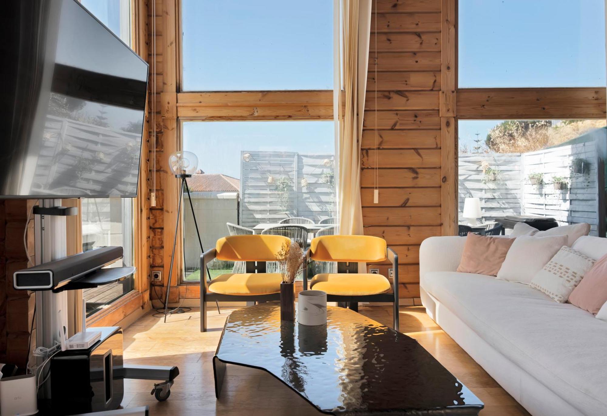 Increible Villa De Madera Con Vistas Al Mar Algeciras Kültér fotó
