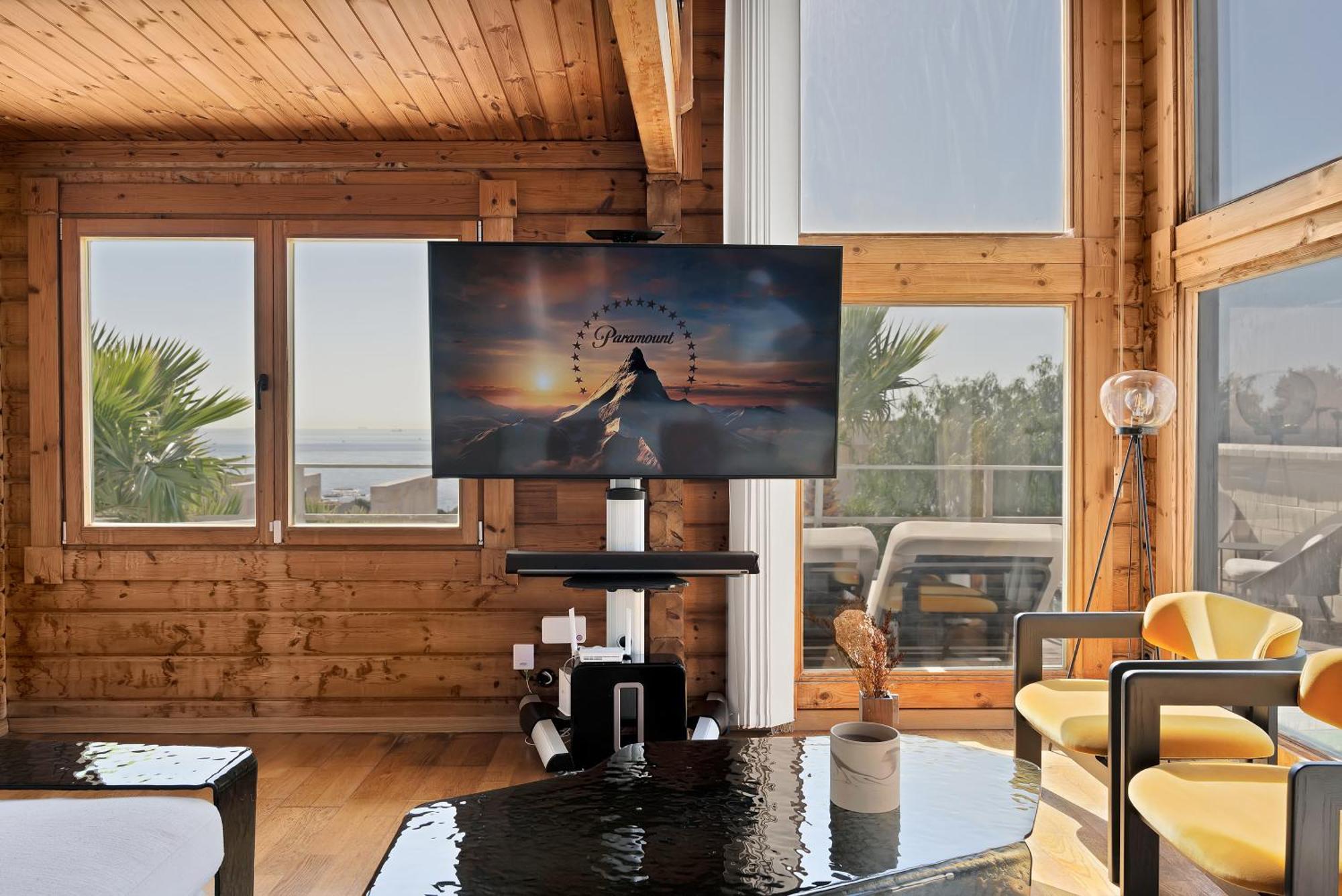 Increible Villa De Madera Con Vistas Al Mar Algeciras Kültér fotó