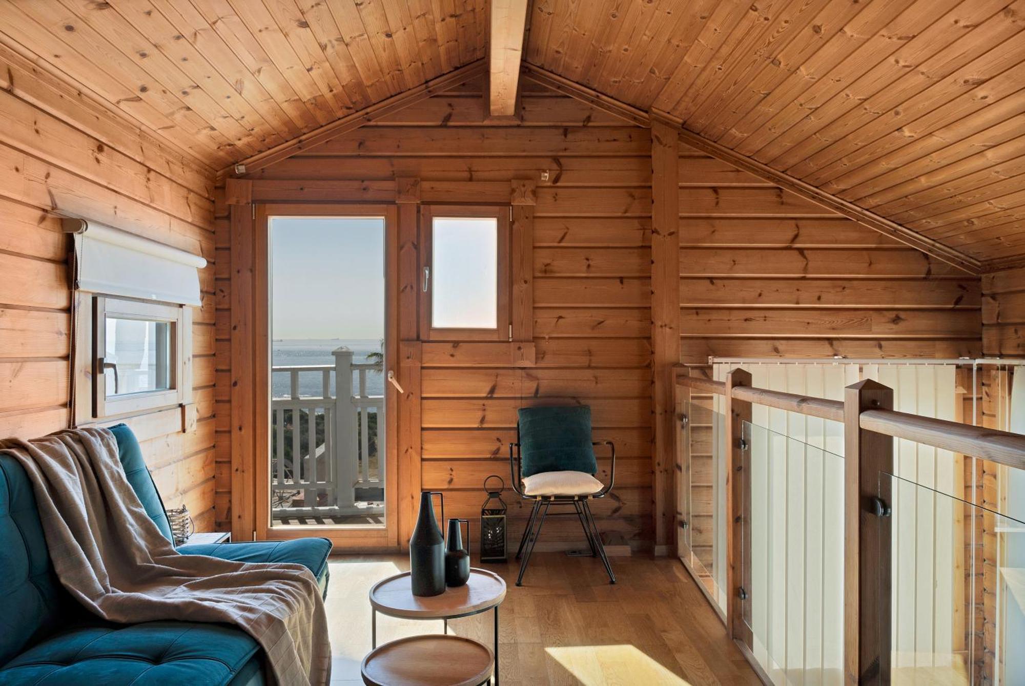 Increible Villa De Madera Con Vistas Al Mar Algeciras Kültér fotó